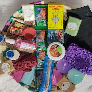 Big Pack Moroccan Hammam Kit (32 Products) | Traditional Hammam & Spa | Perfect Moroccan Gift Set