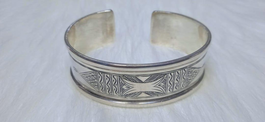 売れ筋ランキングも掲載中！ TOUAREG Handmade Cuff Unisex Ethnic Silver 925 – Bracelet アクセサリー