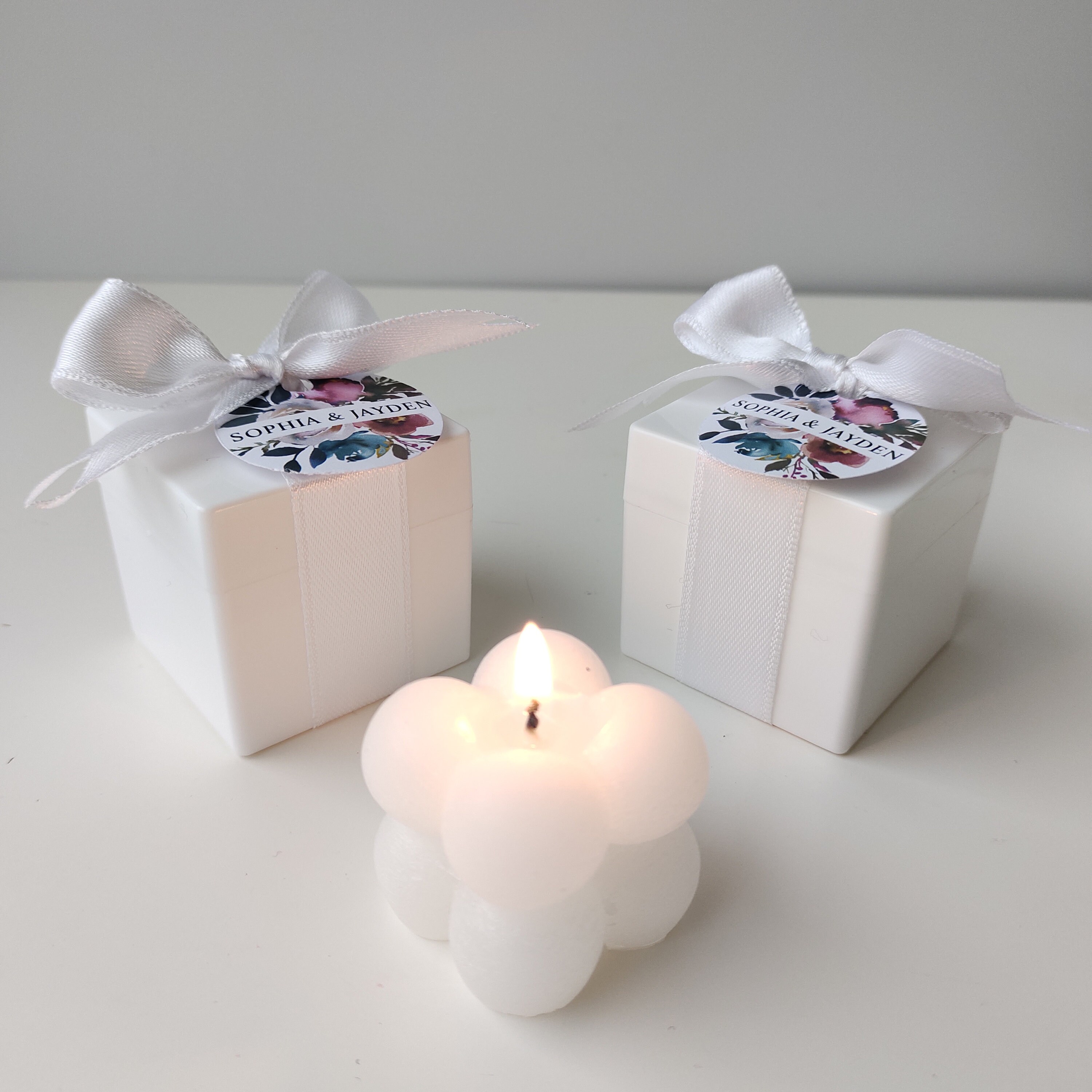 60 Bomboniere Baby Shower Con Orsetti - Portachiavi, Sacchetti Organza, Etichette Kraft Per Feste Bambini - Foto 3