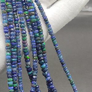 3mm Australian Ethiopian Multi Fire Opal Beads 16 Strand Making Neckless Use