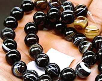 アンティーク スレイマニ瑪瑙ラウンド ビーズ - Etsy 日本