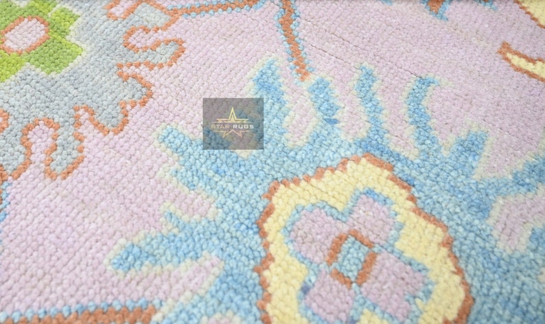 hand knot 9x12 area rug hand knot wool rug 9x12 hand knot persian rug hand knot oversize wool rug handmade oushak rug 9x12 handmade carpets and rugs handmade persian rug handmade rug 6x9 handmade turkish rug large oushak pink rug large pink rug