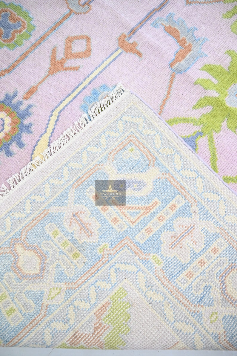 custom turkish rug pink oushak rug 9x12 pink oushak rug 8x10 area rug for living room area rug oushak area rug 9x12 persian 9x12 wool area rug 9x12 wool oushak rug classic rug oushak antique rug oushak 9x12 vintage style rug pink oushak rug