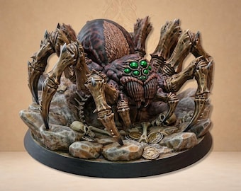 Giant Spider Boss Monster for Role-Playing or Board Games - Dungeon Dog