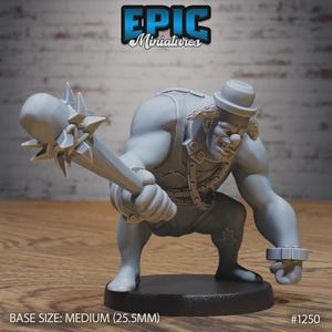 Brutale clown horror, mostro fantasy, figurina per giochi di ruolo - Epic Miniatures