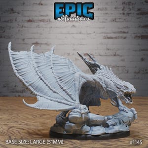 Dragon Wyvern Monster Miniature for RPGs - Epic Miniatures