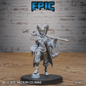 Miniatura de mago aprendiz del Pastor Oscuro para juegos de rol - Epic Miniatures