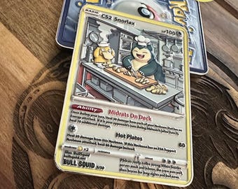 Edición limitada de Navimon “CS2 Snorlax” – Tarjeta 5 de 50 – Serie Navy exclusiva