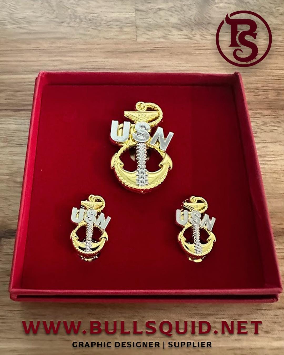 アンティーク雑貨 USNA PHOTO U.S. Navy Chief 