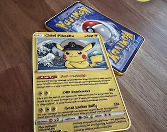 Carta Navimon “Jefe Pika” de edición limitada – 1 de 50 – Serie exclusiva de la Marina