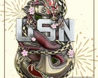 US Navy Chief Anchor “Year Of the Dragon”