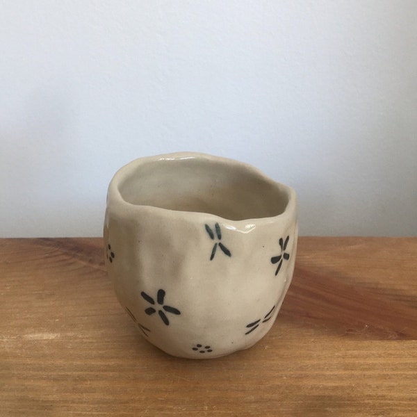 Tasse à café fleurs