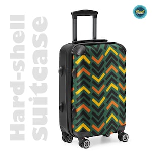 Hard shell suitcase with 360 wheels, built-in lock, Small, medium, large size, durable polycarbonate front, bold,  travel carry-on luggage