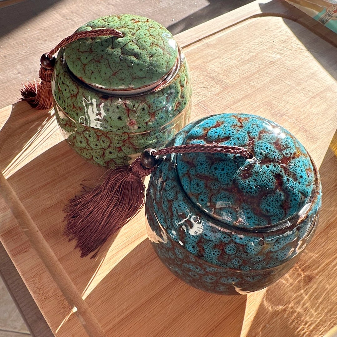 Kitchen Tea Storage Japanese Container Tea Storage Jar Etsy