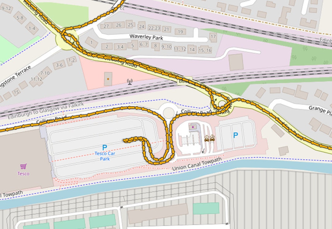 Grangemouth / Falkirk Driving Test Routes Pack 1 Etsy