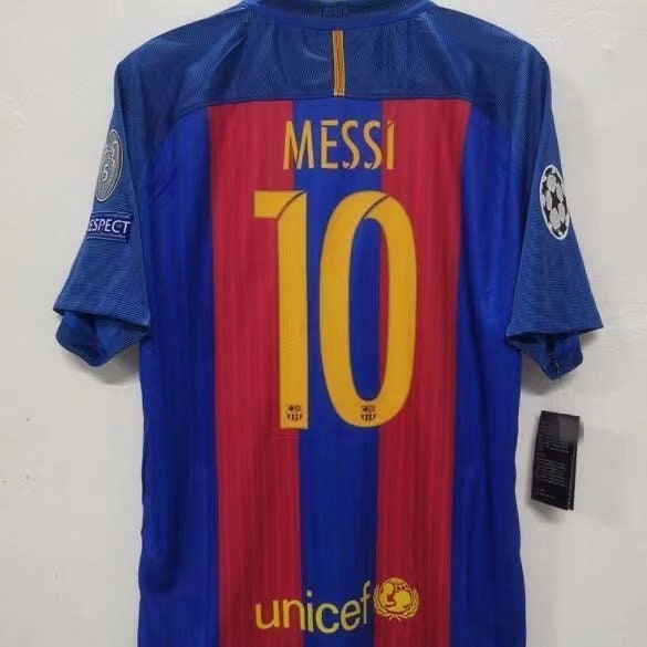 Barcelona 2016-2017 Messi 10 Classic Football Jersey - Etsy