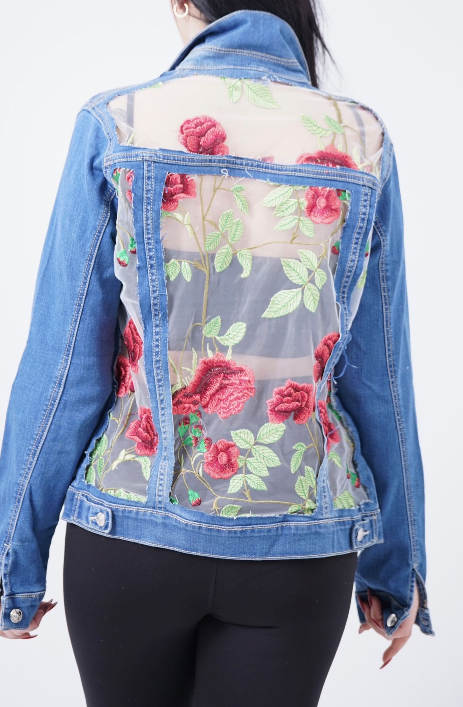 Lazer Jeans Denim Boho Jacket