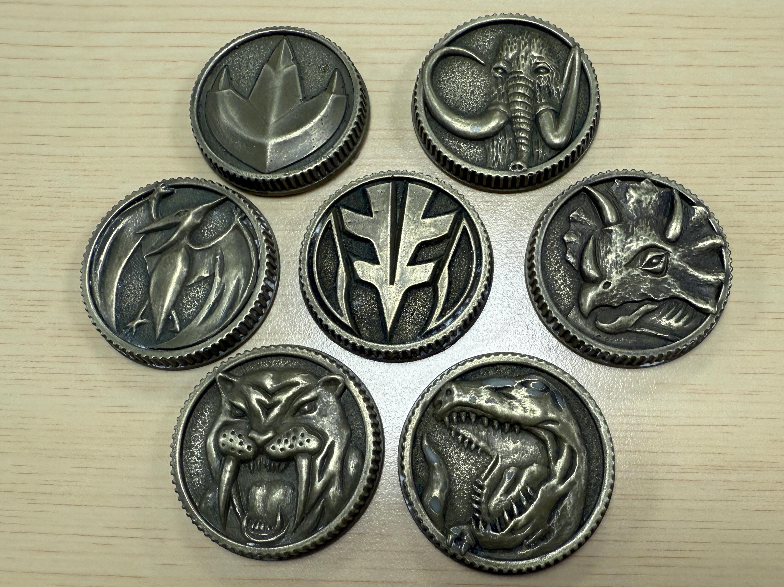 Power Rangers MMPR Original Power Coin Replica Set: Master