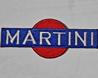 MARTINI Car Motors Iron-On/sew-On logo patch