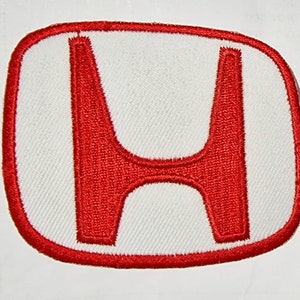 H-HONDA Car/Motor Iron-On/Sew-On Patch Logo