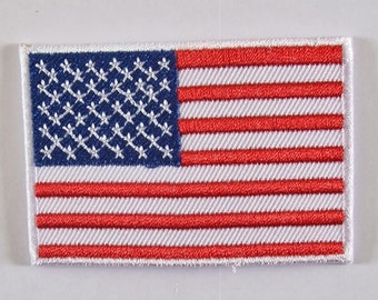 U.S.A FLAG Shirt-T-shirt-Jacket Iron-On/sew-On patch Logo