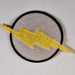 FLASH-BOLT-Blitz - Bügelbild zum Aufnähen