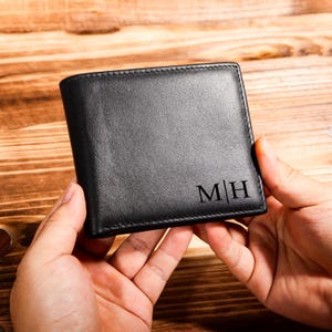 Christmas Gift For Men | Personalized Leather Wallet | Custom Men's Wallet | Personalized Wallet for Men | Wallet for Men | Gift for Dad