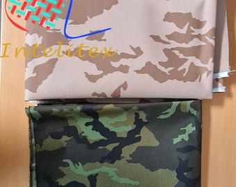 Cordura 500 Polyamide Army Camo Print Waterbestendig PU gecoat 150 cm breed op maat gesneden per meter
