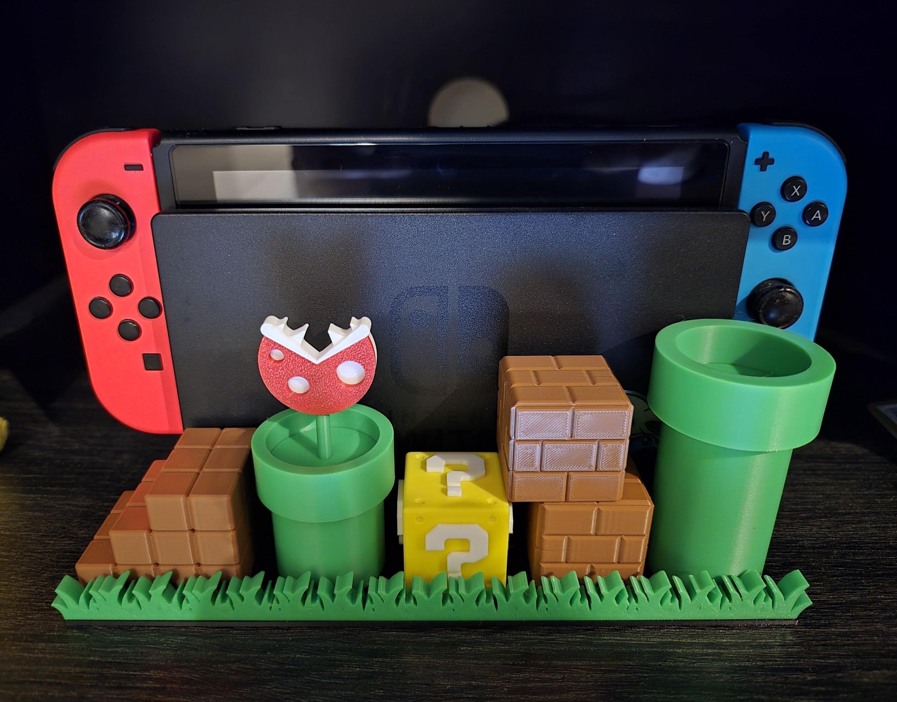 Nintendo Switch Dock, Classic & OLED Variants - Super Mario Theme