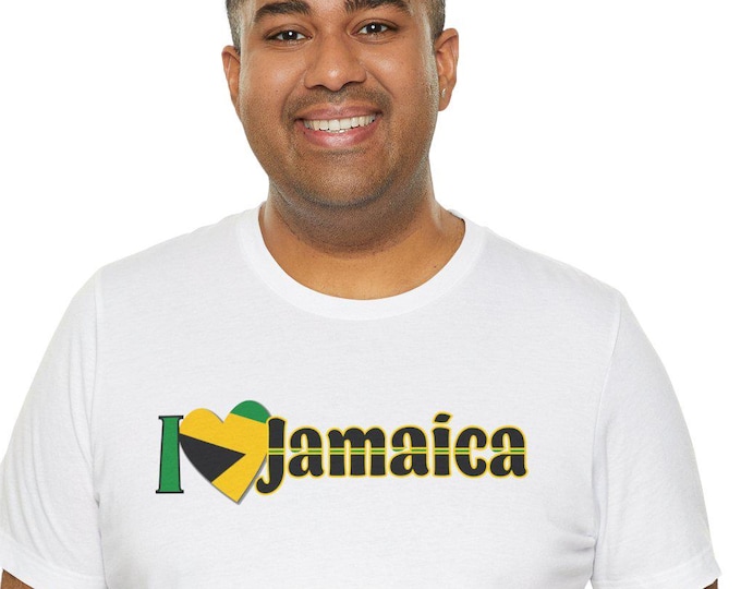 I Love Jamaica T-shirt | Jamaica Vacation Shirts | Fun vacation clothe | T-shirt design | Streetwear Apparel | Tshirts | Graphic Design,