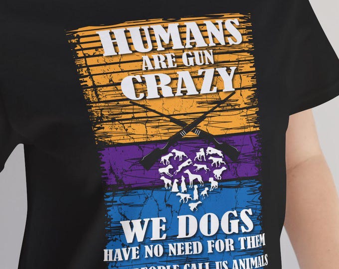 Humans Are Imperfect Funny Cat Lover T-Shirt | Quirky and Cute Pet Tee Dogs Have no Need for Them and you call us Animals
