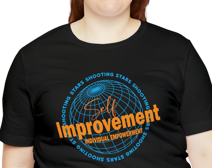 Motivational t shirt Self Improvement Positive Vibes | Trendy Eye Catching colors Sarcastic T-shirt