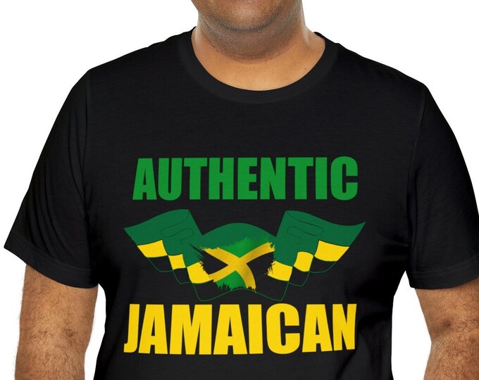 Jamaica Vacation shirts | Jamaica Flag Men Dress Shirt | Black Excellence Unisex Slim fit Short Sleeve Jersey