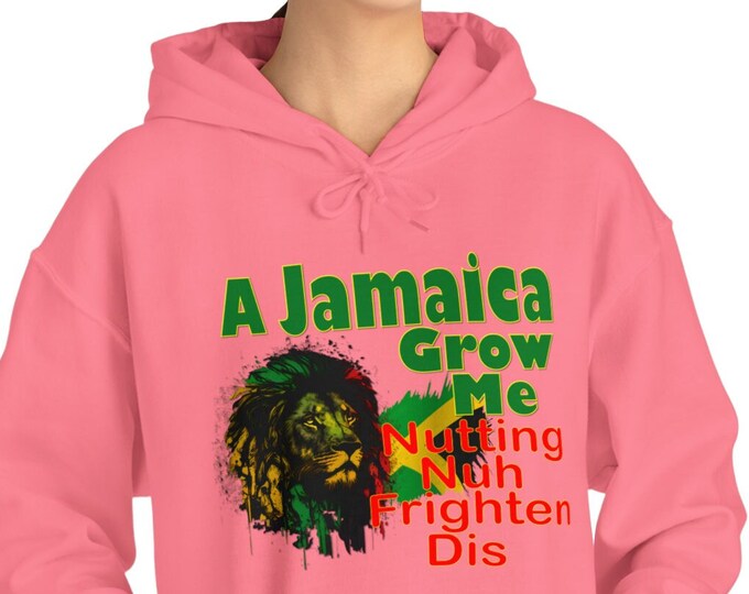 A Jamaica Grow me | Nothing don't Frightens me | Unisex long Sleeve sweatshirt | Vacation Jamaica Hoodie Sweatshirt