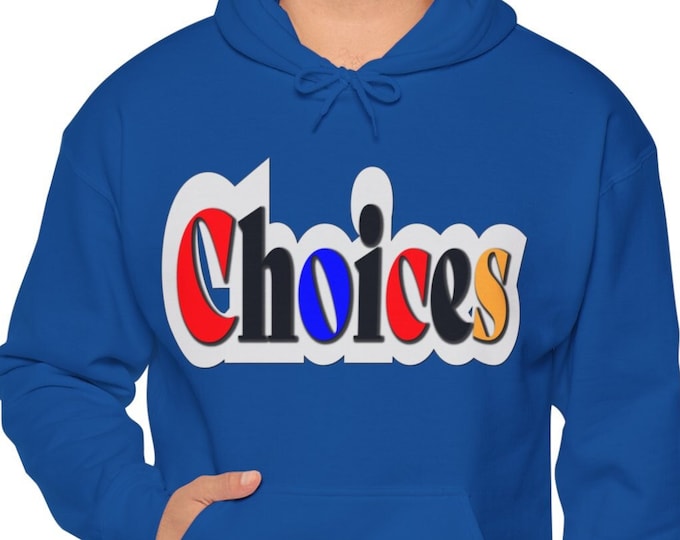 Empowering Choices Hoodie | Find Your Path | Brave Decision Makers Apparel