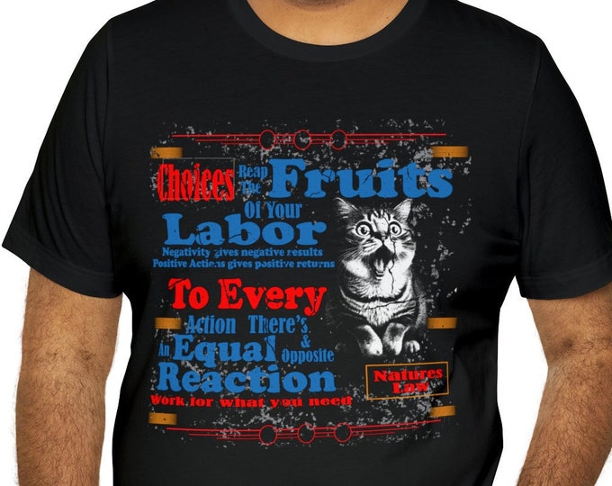 Choices T-shirt | Pet design shirts | Inspirational Good Choices Design | Streetstyle Casual tees Reaction T-shirt