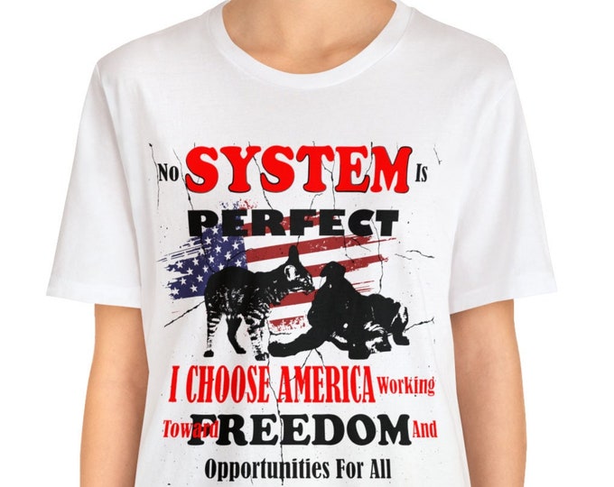 The Injustice System T-Shirt for Social Justice Advocates Funny Cat America T-shirt-Cat lover shirt