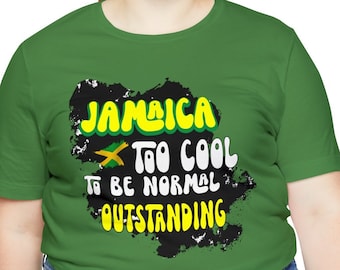 Outstanding Jamaica Vibes | Cool T-Shirt for the Bold | Unique T-Shirt for the Extraordinary