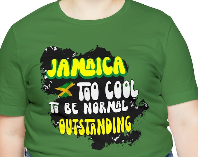 Outstanding Jamaica Vibes | Cool T-Shirt for the Bold | Unique T-Shirt for the Extraordinary