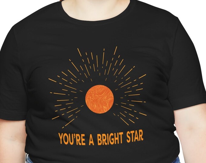 You Are A Star Sunburst Vintage Tee Celestial Comfort Colors Tshirt, Boho Shirt, Inspirational Gift