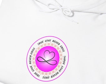Graphic Shirt True Love Sweatshirt - Trendy Casual Wear - Cozy Winter Fashion