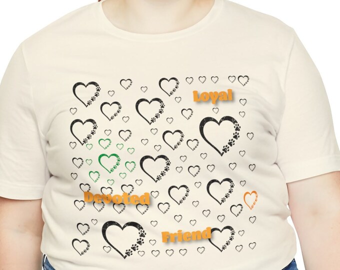 Paw Print tees | Dog Print tee Custom Friends shirt | French Bulldog Shirt Inspirational Words