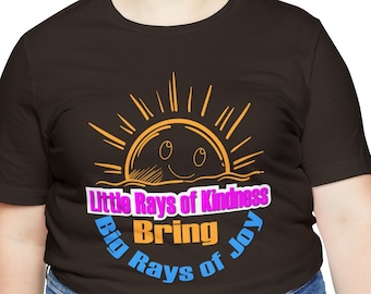 Radiate Joy Tee – Sunshine-Inspired Graphic Shirt – Positive Vibes Everyday