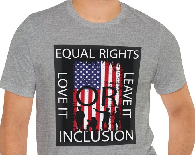 Equal Rights t-shirt | Inspirational words | Streetwear clothe Streetstyle dress Casual fashion t-shirt