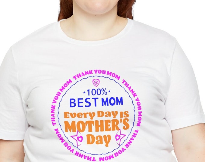 Inspiring Yoga T-shirt | Mother's Day Gift | Celebrate Mom with a Stylish Every Day is Mother's Day