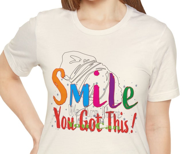 Smiley Face Motivational tshirt | You Got This! Tee | Retro Mind Power Clothing