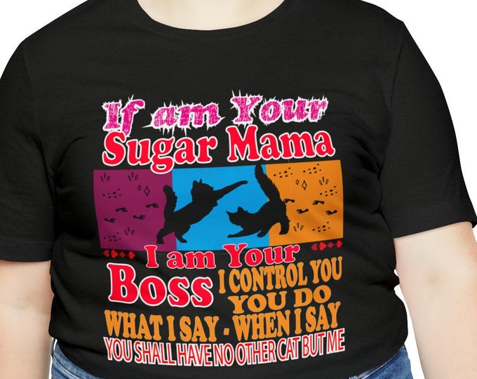 Sugar mama T-shirt | Female Employers t-shirts | Lady Boss shirt Custom print | Unisex gift Woman Boss