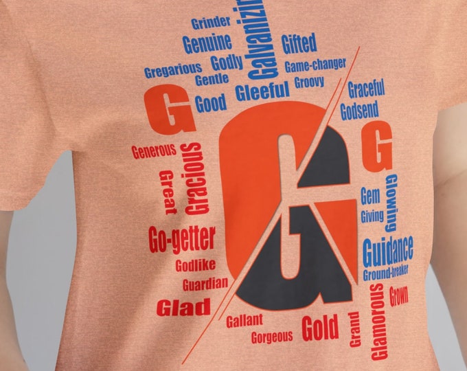 Alphabet t-shirt | Inspirational words Alphabet learning | Casual iconic fashion Alphabet letters t-shirt