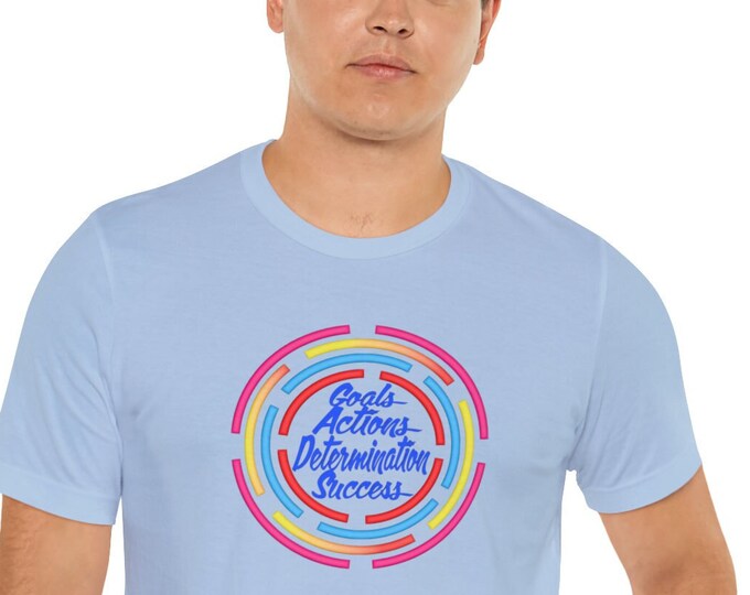 Motivational Pet tshirt | Reach Your Goals | Stylish Streetwear | Positive Message Tee