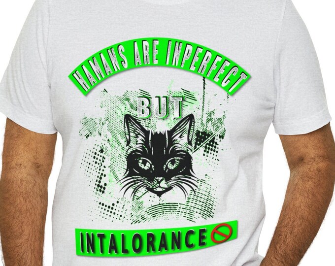 Imperfect T-shirt Funny Pets Cat | Custom unisex gift Vintage tees Fashion apparel Humanity T-shirt